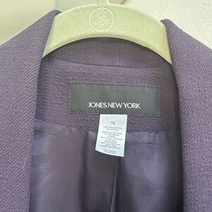 Jones New York Deep Purple Jacket